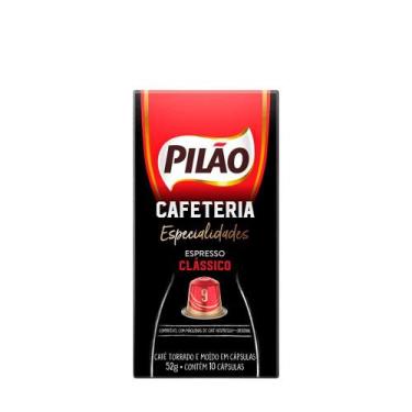 Imagem de Café Pilão Cafeteria Espresso Clásico Cápsulas - 10x5,2g