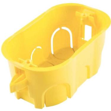 Imagem de Caixa Energia Embutir Drywal - 4 X 2 - Amarela - Tramontina