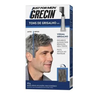 Imagem de Shampoo Tonalizante em Gel Tons de Grisalho 40g - Grecin