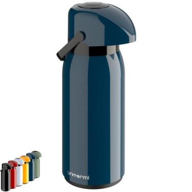 Imagem de Garrafa térmica 1,8 Litros Verona Com Alça e Sistema de Pressão Ampola