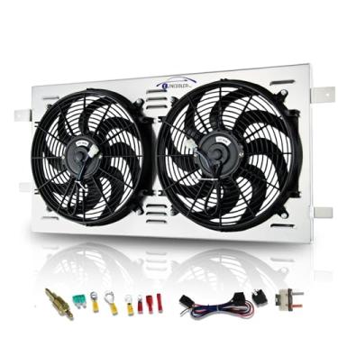 Imagem de EGINCOOLER Capa de ventilador + kit de relé de termostato para Ford F150 F250 F350 Lobo Expedition 4.2 4.6 5.4L V8