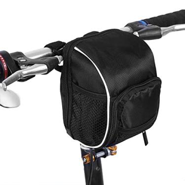 Imagem de SPYMINNPOO Bolsa para Quadro de Bicicleta, Bolsa para Guiador de Poliéster 1680D à Prova d'água Com Organização de Vários Bolsos, Montagem Flexível de 3 Pontos para Entusiastas do Ciclismo
