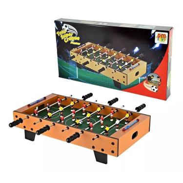 Imagem de Mesa De Pebolim Mini Super Craque Master 70cm - Dm Toys 5752