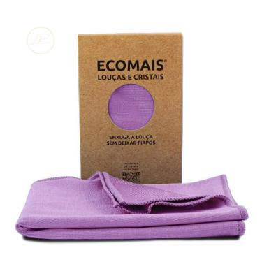 Imagem de Ecomais Louças e Cristais Para Limpeza e Enxugar, Lilás