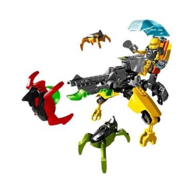 Imagem de Blocos De Montar Hero Factory Star Warrior Para Meninos, Robô Combinad