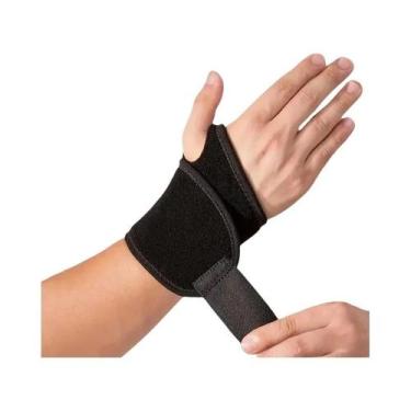 Imagem de Faixa De Suporte Ajustável Para Punho E Punhozinho, Ideal Para Síndrom