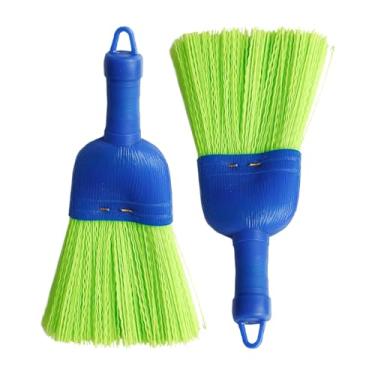 Imagem de Vassoura pequena | Escova de limpeza de mesa - Escova compacta multifuncional para limpeza de varandas, mesa de poeira e sujeira interna, decks e teclado para animais de estimação