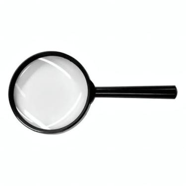 Imagem de Lupa de Vidro 60mm Premium Ampliação Clara e Precisa Lente de Alta Transparência Ideal para Leitura Detalhes Joias Eletrônica Moedas e Uso Profissional