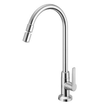 Imagem de Torneira Cozinha Mesa Bica Alta Gali Cromado - 90008013006 - Docol