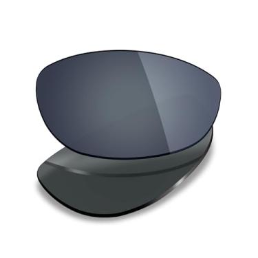 Imagem de Mryok Lentes de reposição polarizadas para óculos de sol Oakley Straight Jacket 1999, HD Polarized, proteção UV, resistente a impactos e ajuste perfeito - Preto cromado