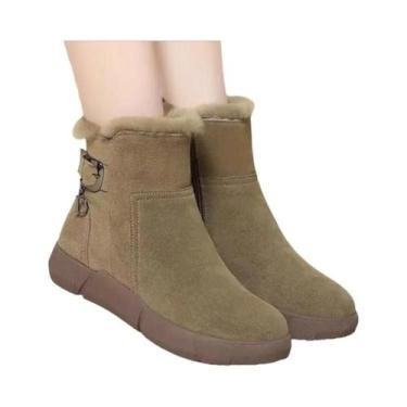 Imagem de Botas De Neve Femininas De Inverno, Quentes E Grossas, Antiderrapantes
