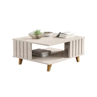 Imagem de Mesa Centro Acai Off White - Moveis Jb