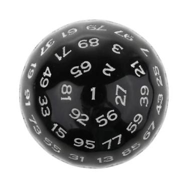 Imagem de Conjunto De Dados Poliédricos De 100 Lados, Acrílico D100 Com Bolsa Pa