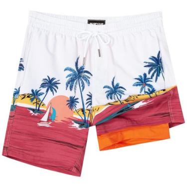 Imagem de Calções de banho SURF CUZ 7" Quick Dry Compression Liner L