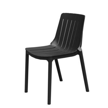 Imagem de Cadeira Jardim-varanda Ripa De Polipropileno – Tk preto