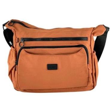 Imagem de Bolsa Feminina Focus Transversal Grande Com Vários Bolsos-Feminino