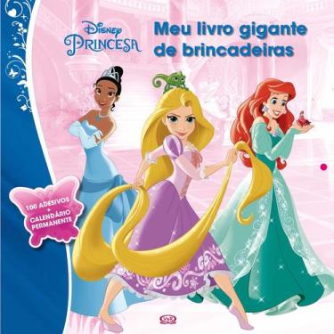 Imagem de Livro - Princesas: meu livro gigante de brincadeiras