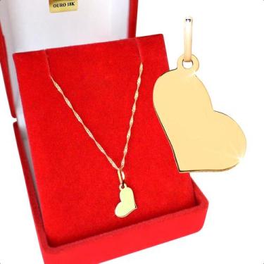 Imagem de Pingente Em Ouro 18k 750 Coração - Sofistgold Joias