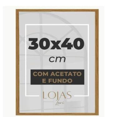 Imagem de Kit 2 Moldura 30x40cm Com Acetato Certificado Diploma Fotografia - - L