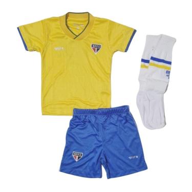 Imagem de Uniforme Infantil Dry São Paulo Brasil Oficial