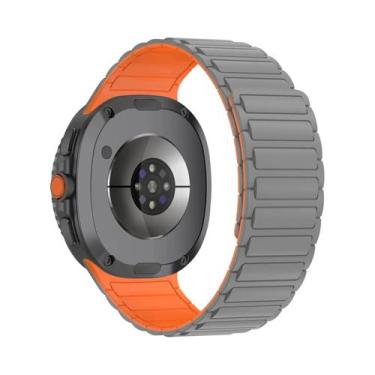 Imagem de Pulseira De Silicone Para Samsung Galaxy Watch 8, 46mm, 40mm, 44mm, Es