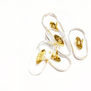 Imagem de Plaquetas Rb Consertos Óculos Dourada Prata 20 Pares, Dourado, 16 mm