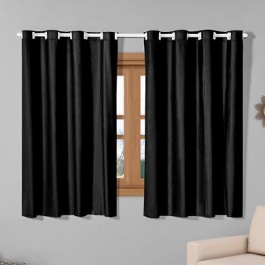 Imagem de Cortina Blackout 2,80m x 1,60m Corta 100% A Luz para Sala Quarto Janel