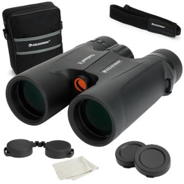 Imagem de Binóculos Outland X, 10x42, Celestron – Impermeável e à prova de neblina – Binóculos para adultos – Ótica multi-revestida e prismas BaK-4 – Proteção de borracha