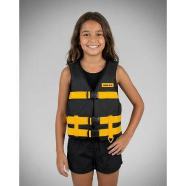 Imagem de Colete Flutuador Simetria Spectrum Infantil - Prolife, Amarelo, PP (At