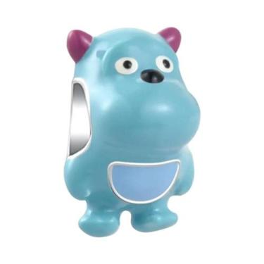 Imagem de Pingente De Prata Esterlina 925 Mike Wazowski Para Pulseiras DIY, Joia