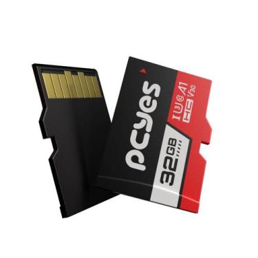 Imagem de Cartão De Memória Pcyes Micro Sd 32Gb C10 U3 V30 - Py32Gbsdhc