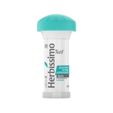 Imagem de Desodorante herbissimo creme twist 45g neutro - Herbíssimo