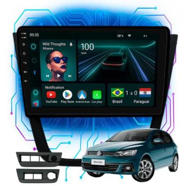 Imagem de Kit Multimídia Android 9p Gol G5 2008-2012 4GB+64GB Carplay - Ecarshop