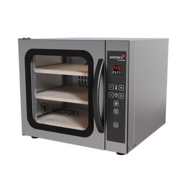 Imagem de Forno de Convecção para Pães WCVP-335 Modelo 3 Pedras Com Vapor Wictor