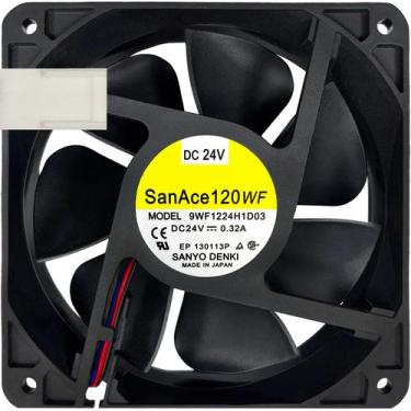 Imagem de Cooler 9WF1224H1D03 24V 0.32A 7.68W 3L 3P 120X120X38MM B2 - Sanyo Denk