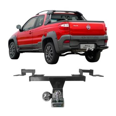 Imagem de Engate Varios Carros Atos Reboque Rabicho Protetor