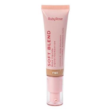 Imagem de Base Líquida Ruby Rose Soft Blend F50 - RubyRose