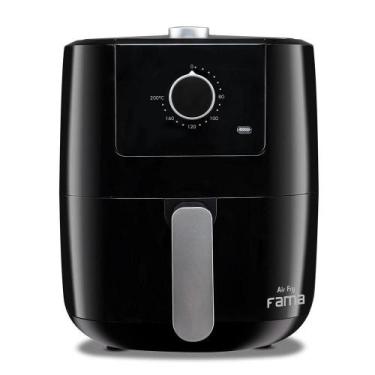 Imagem de Air Fryer Fama 3L Revestimento Antiaderente 1300W FFR27P 110V, Preto, 