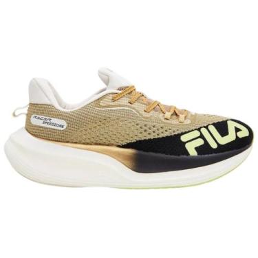 Imagem de Tênis Fila Racer Speedzone Masculino - Dourado/Preto/Verde 40, 40