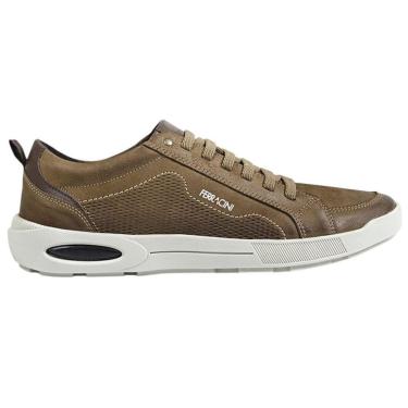 Imagem de Sapatênis Ferracini Pulse Masculino - Marrom 44-Masculino