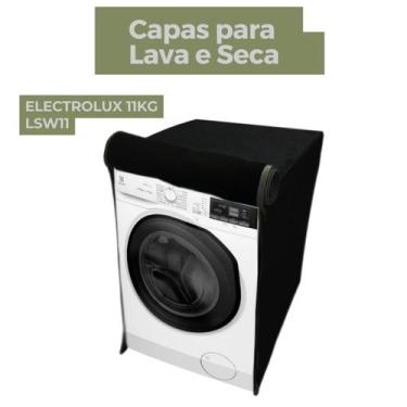 Imagem de Capa para lava e seca electrolux 11kg lsw11 impermeável flex - Capas F