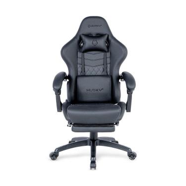 Imagem de Cadeira Gamer Husky Tempest 700, Até 145kg, Almofadas, Reclinável 150º, PU, Descanso pa...