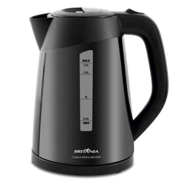 Imagem de Chaleira Elétrica Britânia BCH06, 1,7 Litros, Preto, 110V