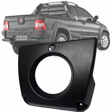 Imagem de Moldura Central Tampa Traseira Fiat Strada Adventure Working Trekking 