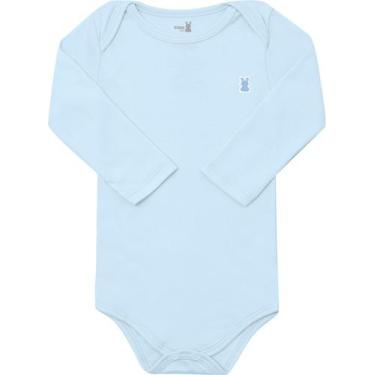 Imagem de Body Bebê Manga Longa Básico 100% Algodão Suedine  - Kiko Baby, M