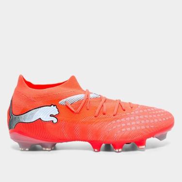 Imagem de Chuteira Campo Puma Future 9 Match Unissex, Vermelho, 42