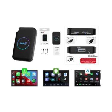 Imagem de Kit De Carro Android AI Sem Fio Com CarPlay, Android Auto, HDMI, Netfl