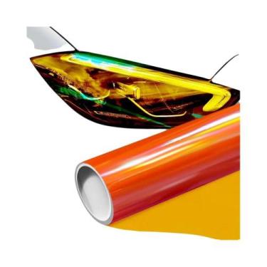 Imagem de Adesivo De Carro Camaleão, Vinil Impermeável Para Envelopamento De Far