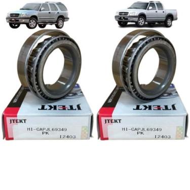 Imagem de KIT 2 ROLAMENTO DIFERENCIAL DIANTEIRO GM S10 Blazer 1995-11 - KOYO