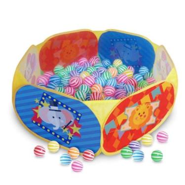 Imagem de Piscina bolinha fantástico circo c/ 100 bolas - pica pau 0657r